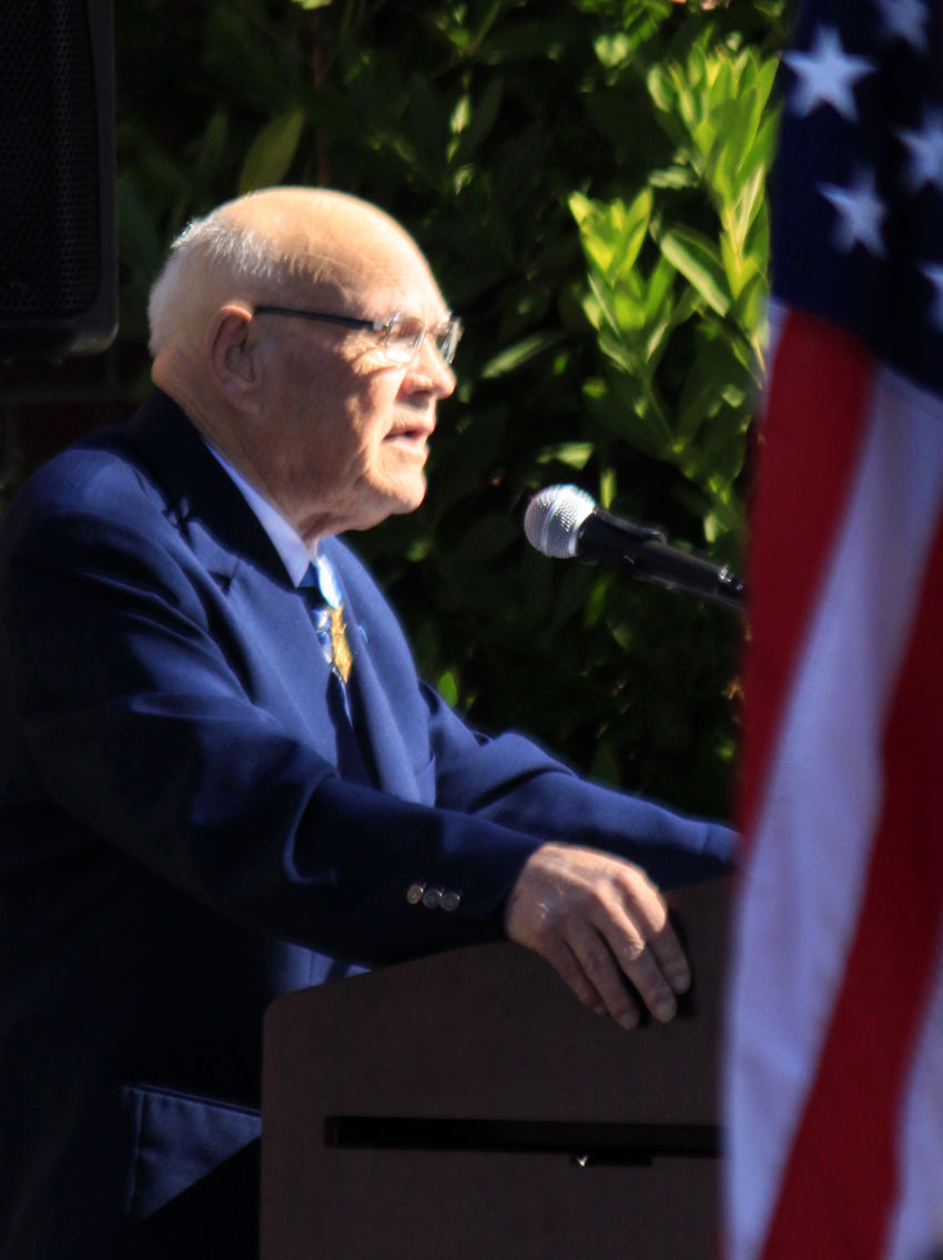 Retired Army Command Sgt. Maj. Bennie Adkins